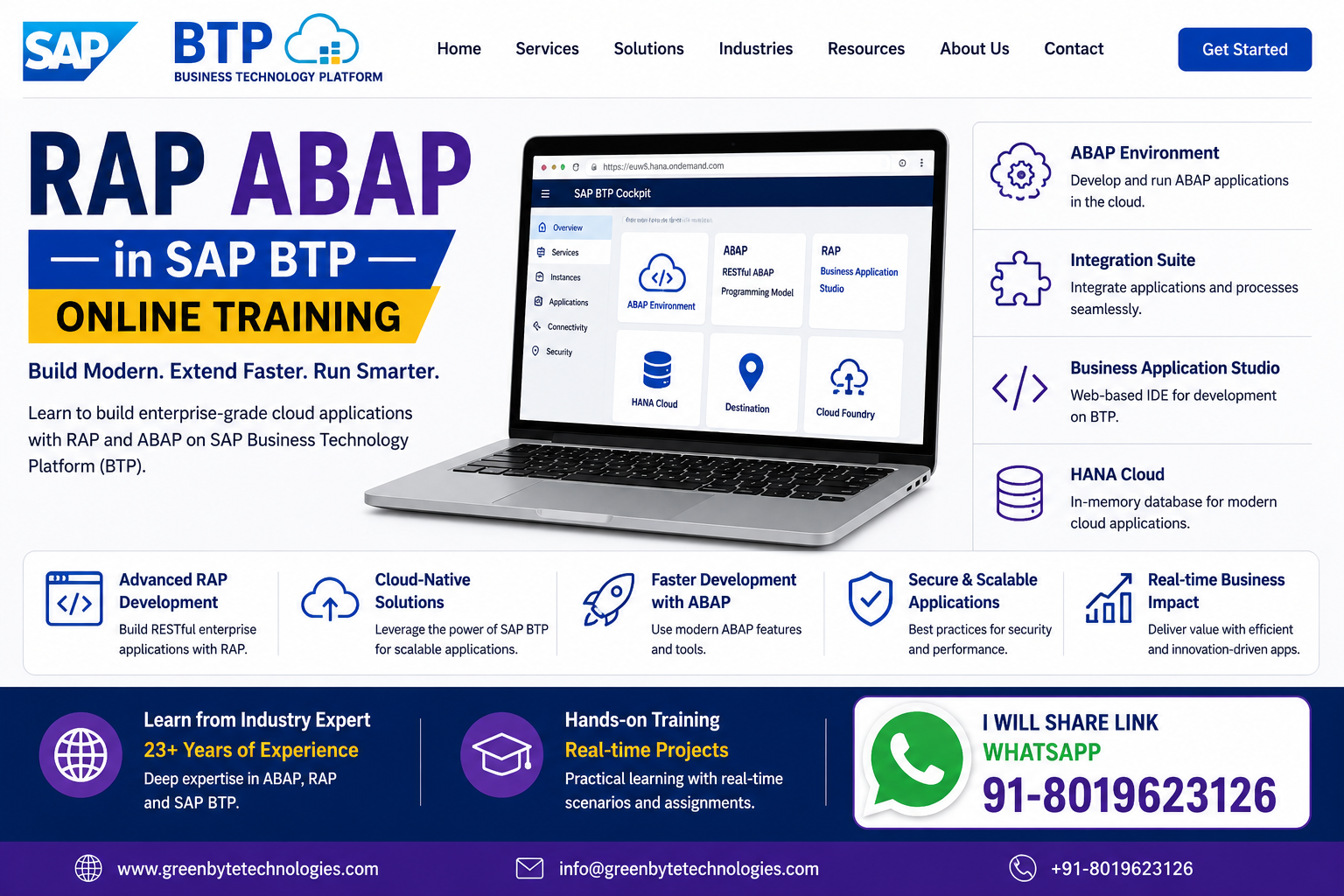 BTP ABAP RAP